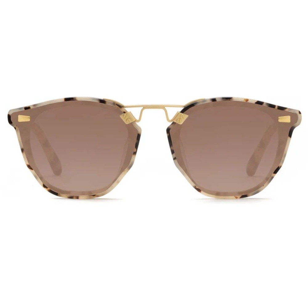 KREWE BEAU NYLON  Matte Oyster 18K Mirrored